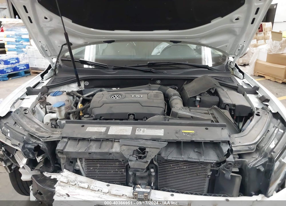 2017 VOLKSWAGEN PASSAT 1.8T SE VIN: 1VWBT7A3XHC024704