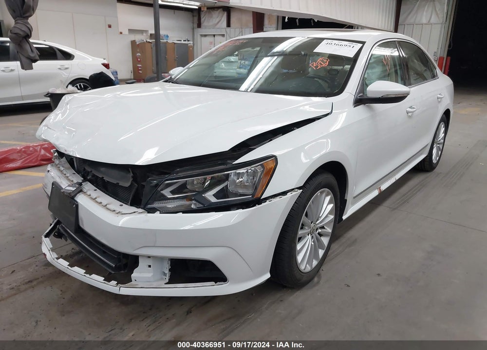 2017 VOLKSWAGEN PASSAT 1.8T SE VIN: 1VWBT7A3XHC024704