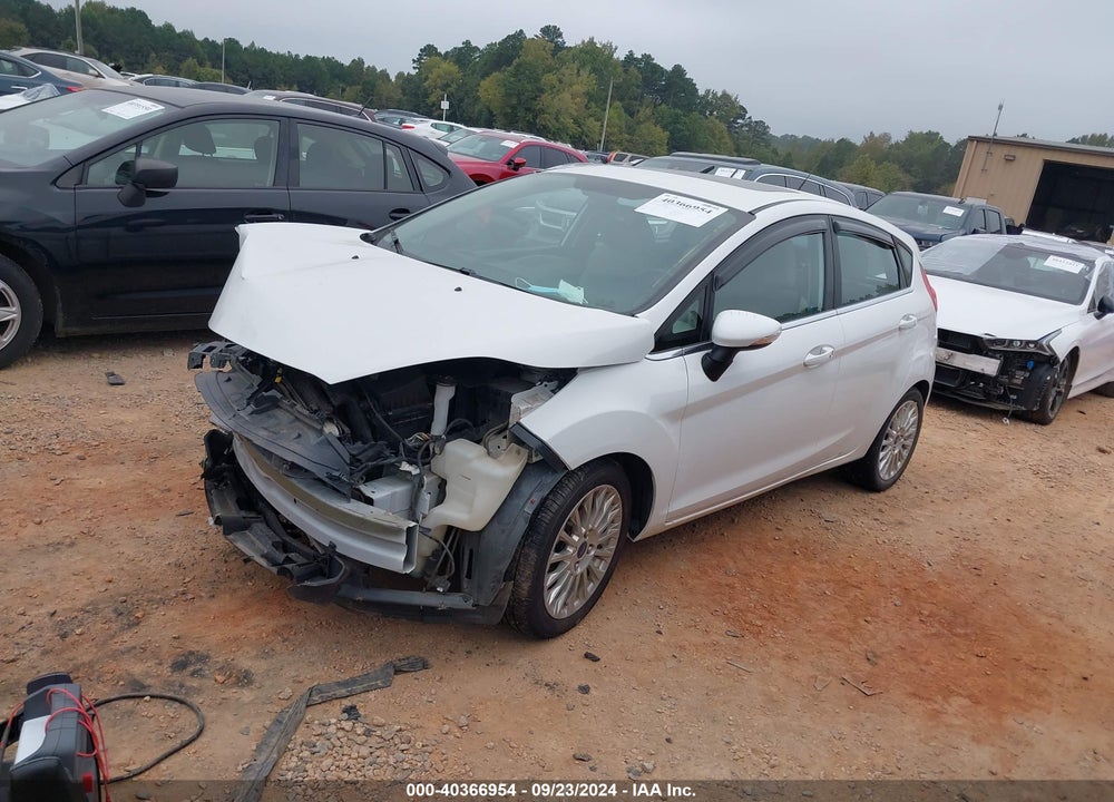 2015 FORD FIESTA TITANIUM VIN: 3FADP4FJ6FM100572