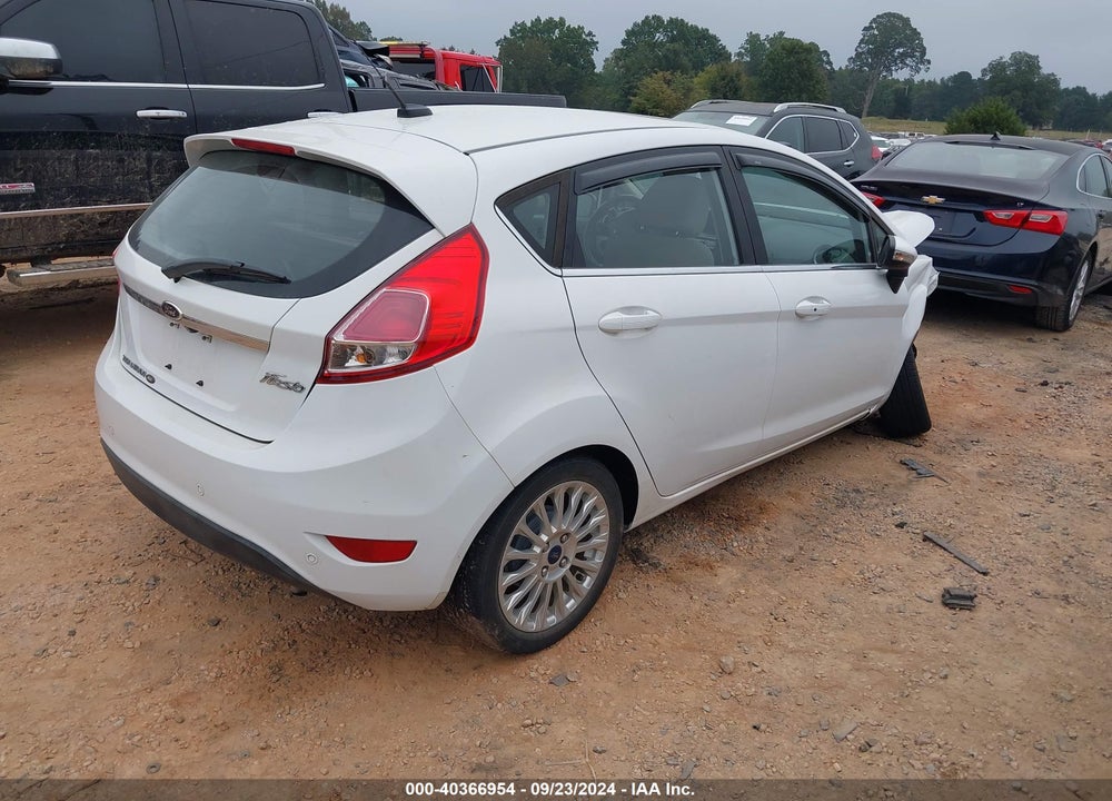 2015 FORD FIESTA TITANIUM VIN: 3FADP4FJ6FM100572