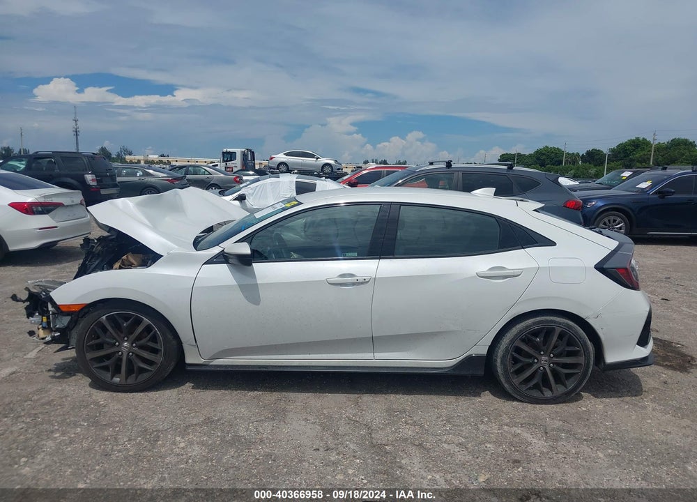 2021 HONDA CIVIC SPORT VIN: SHHFK7H44MU209459