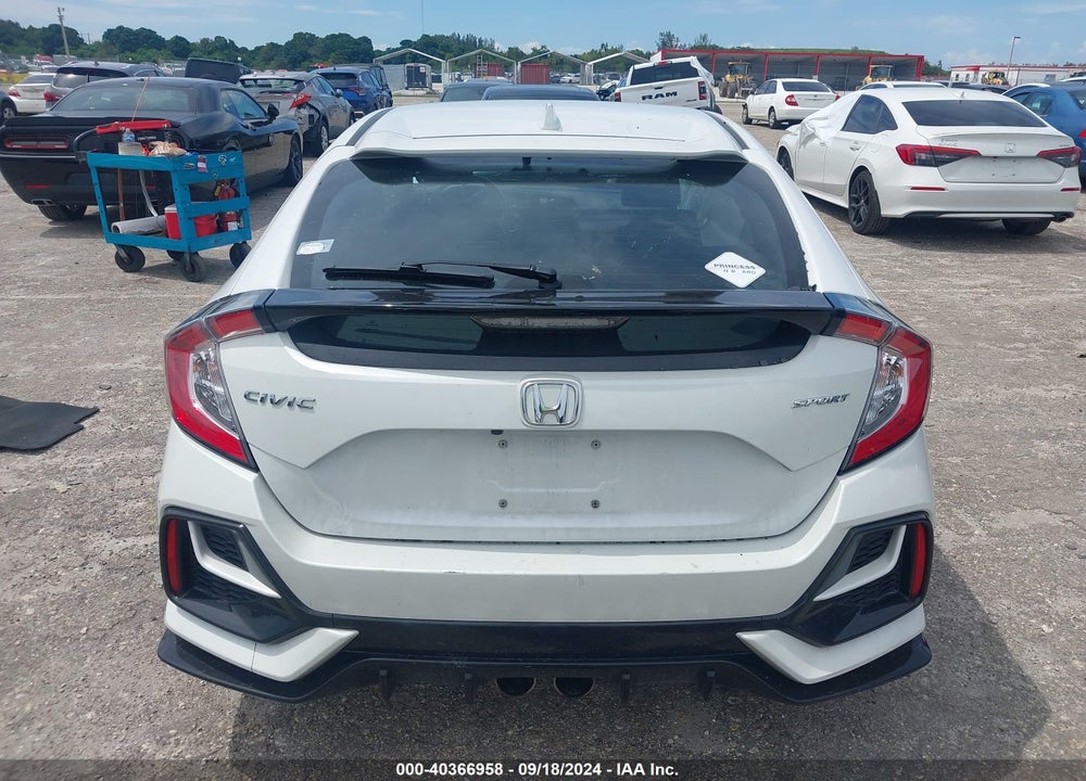 2021 HONDA CIVIC SPORT VIN: SHHFK7H44MU209459
