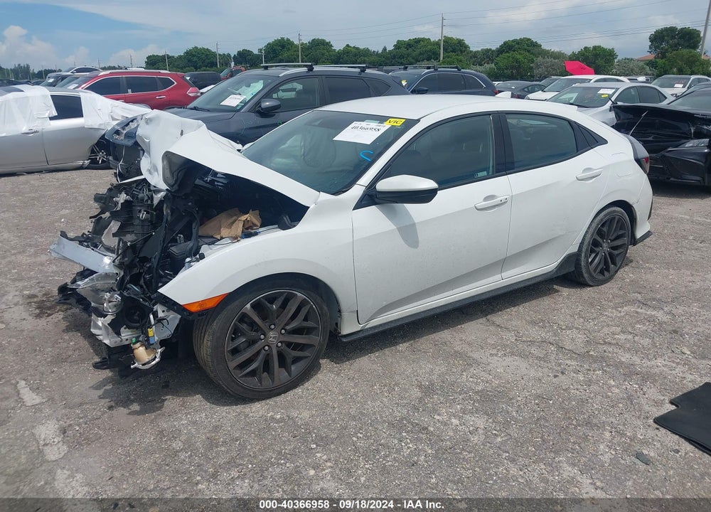 2021 HONDA CIVIC SPORT VIN: SHHFK7H44MU209459