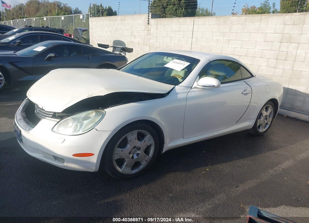 2005 LEXUS SC 430 VIN: JTHFN48Y850064001