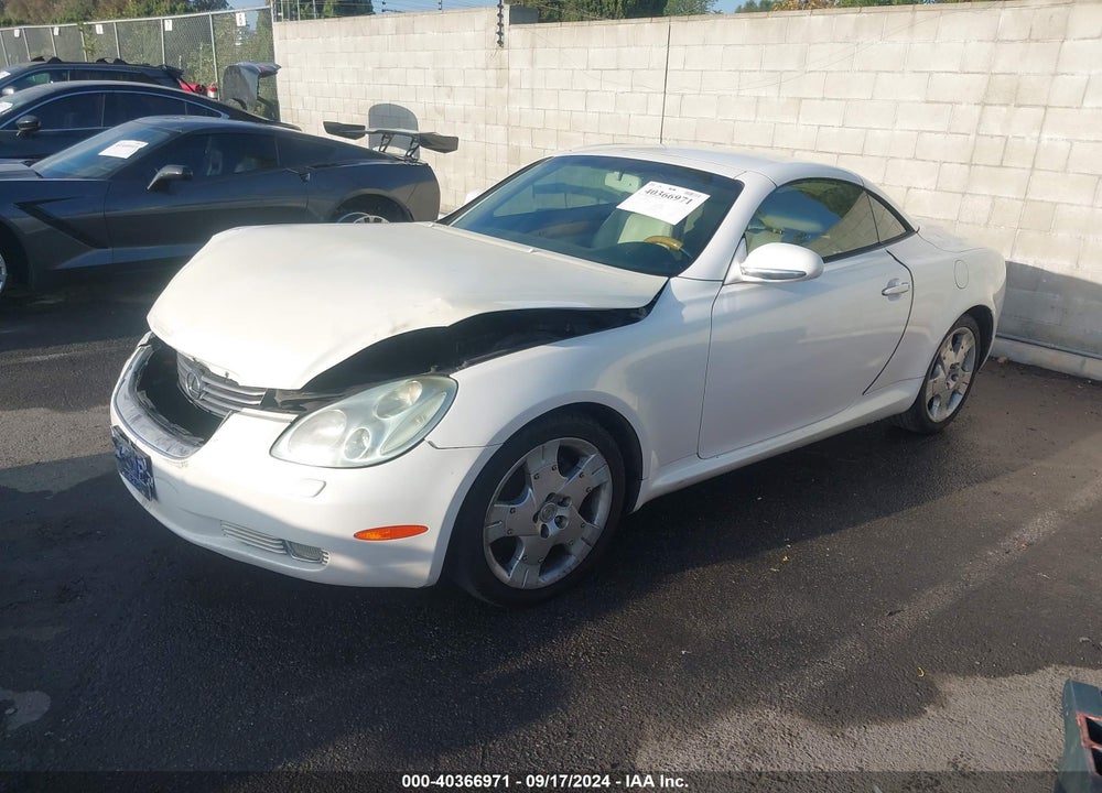 2005 LEXUS SC 430 VIN: JTHFN48Y850064001