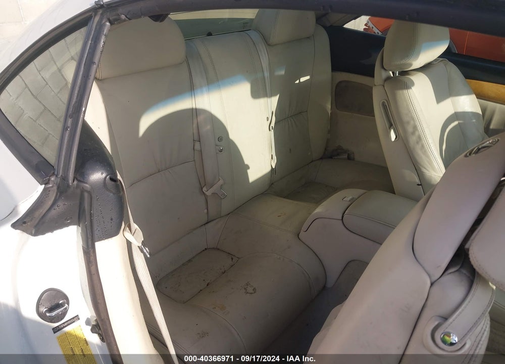 2005 LEXUS SC 430 VIN: JTHFN48Y850064001