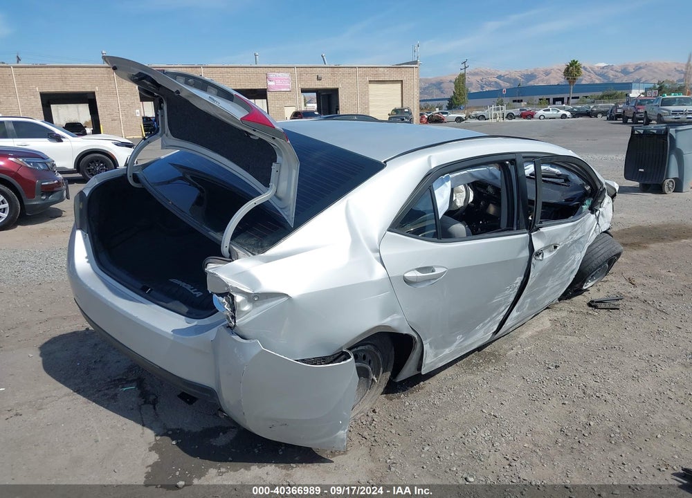 2016 TOYOTA COROLLA LE VIN: 5YFBURHE0GP513041