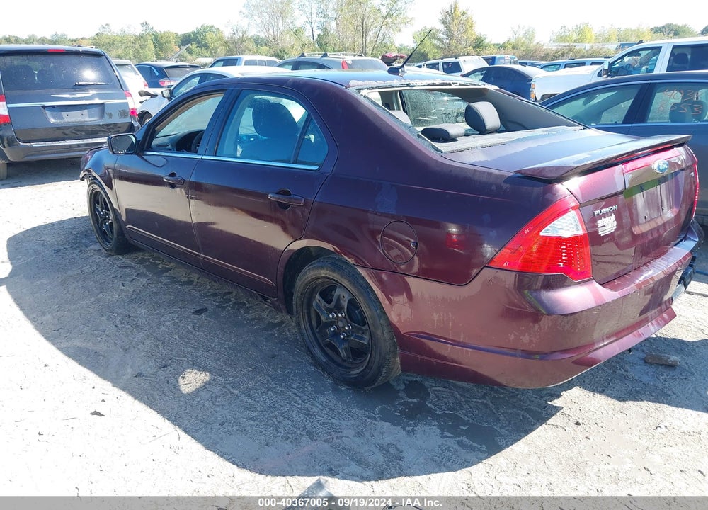 2011 FORD FUSION SE VIN: 3FAHP0HA7BR183398