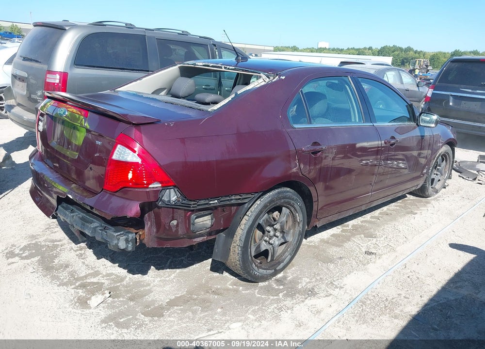 2011 FORD FUSION SE VIN: 3FAHP0HA7BR183398
