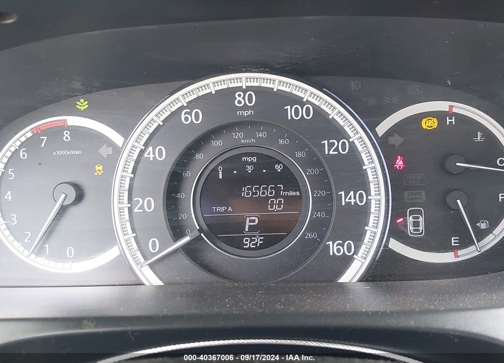 2013 HONDA ACCORD LX VIN: 1HGCR2F3XDA066105