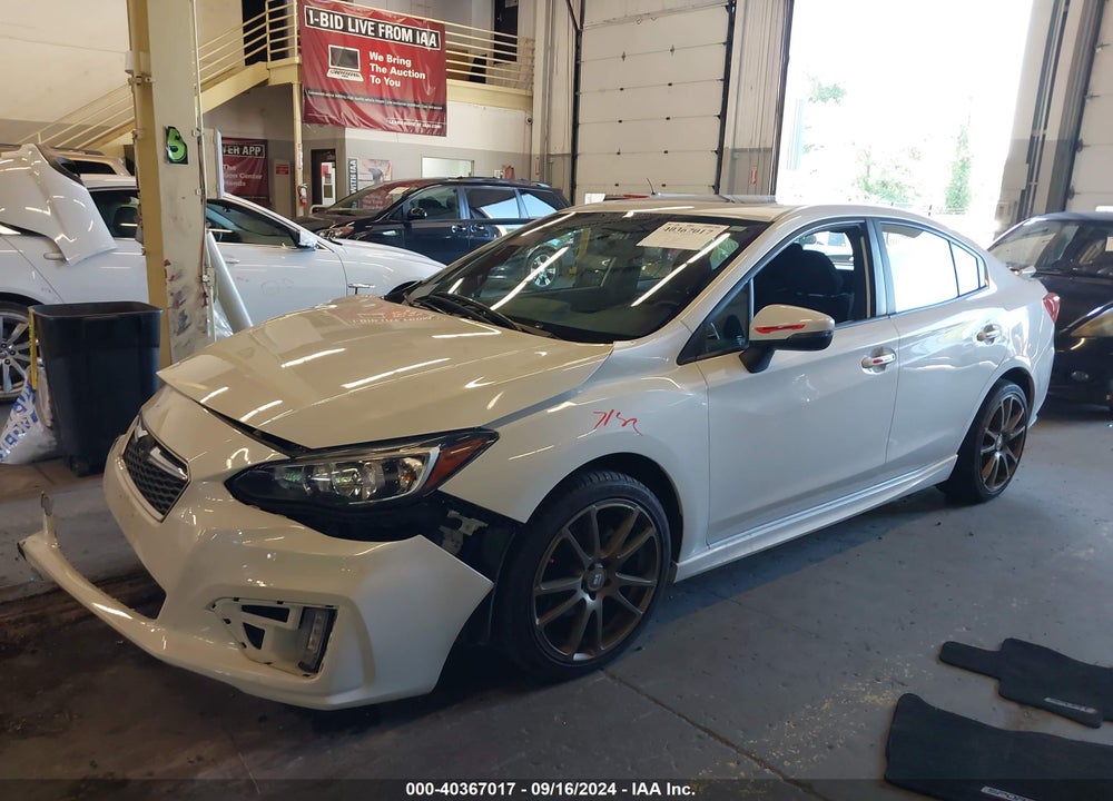 2018 SUBARU IMPREZA VIN: 4S3GKAM60J3606654