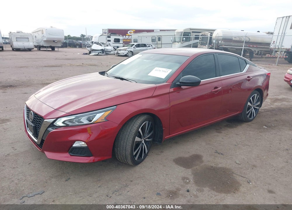 2022 NISSAN ALTIMA SR FWD VIN: 1N4BL4CV9NN378221