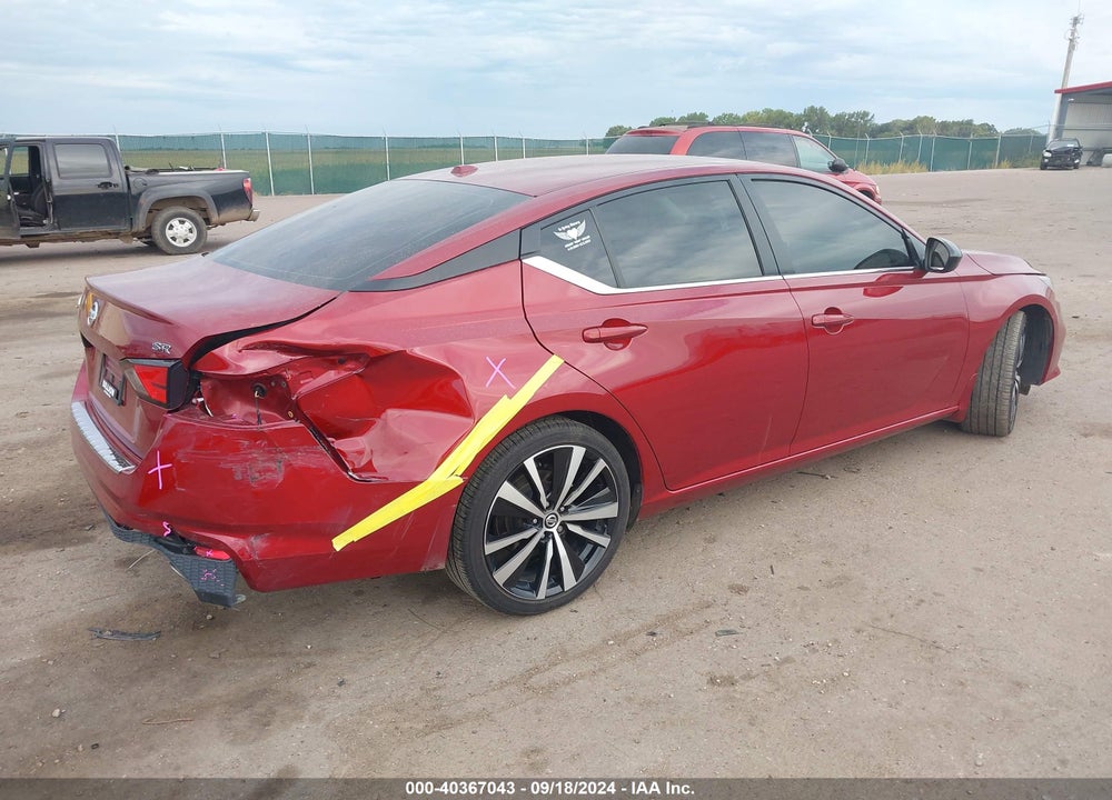 2022 NISSAN ALTIMA SR FWD VIN: 1N4BL4CV9NN378221