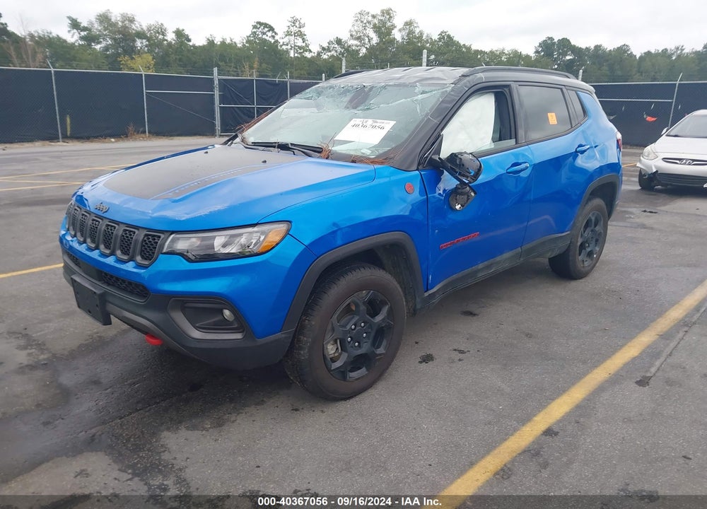 2024 JEEP COMPASS TRAILHAWK 4X4 VIN: 3C4NJDDNXRT596038