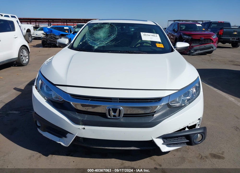 2018 HONDA CIVIC EX-L VIN: JHMFC1F71JX007817