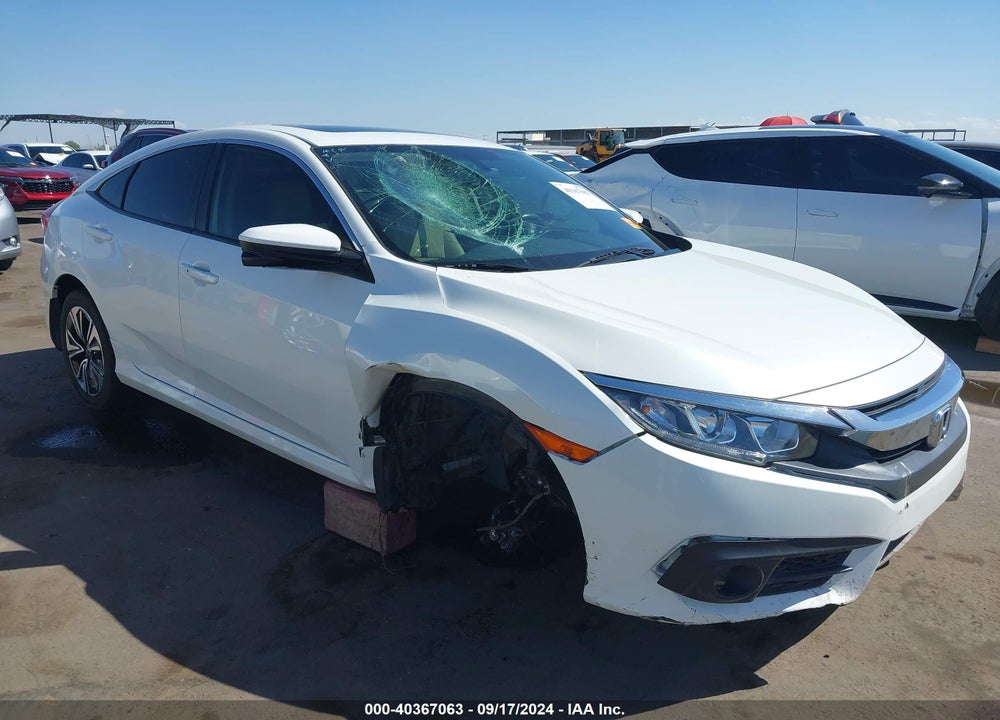 2018 HONDA CIVIC EX-L VIN: JHMFC1F71JX007817