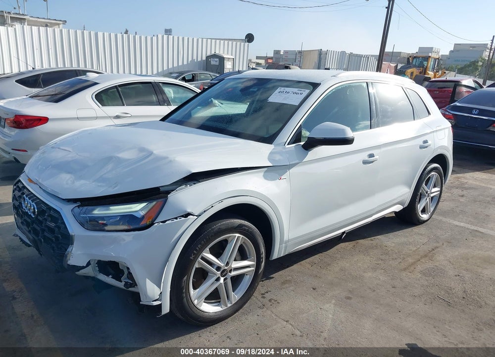 2022 AUDI Q5 PREMIUM 55 TFSI E S LINE QUATTRO S TRONIC VIN: WA1G2AFY1N2082855