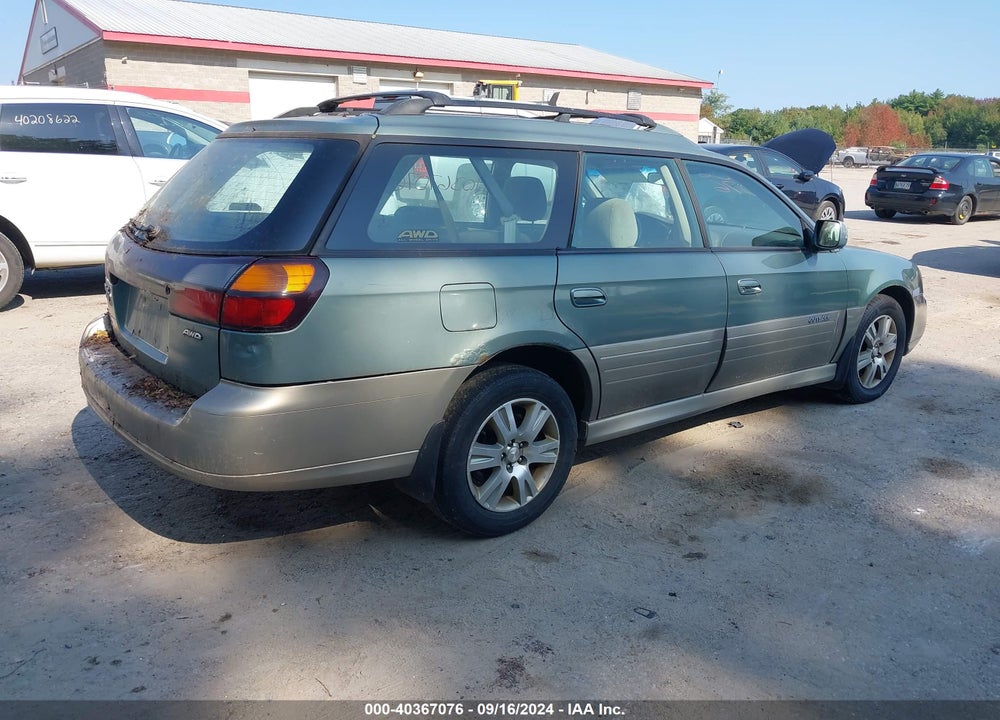 2004 SUBARU OUTBACK H6-3.0 W/35TH ANNIVERSARY EDITION VIN: 4S3BH815647645999