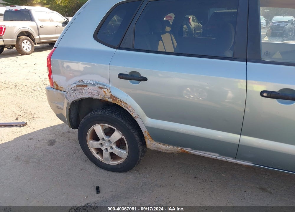 2006 HYUNDAI TUCSON GL VIN: KM8JM12B46U315670