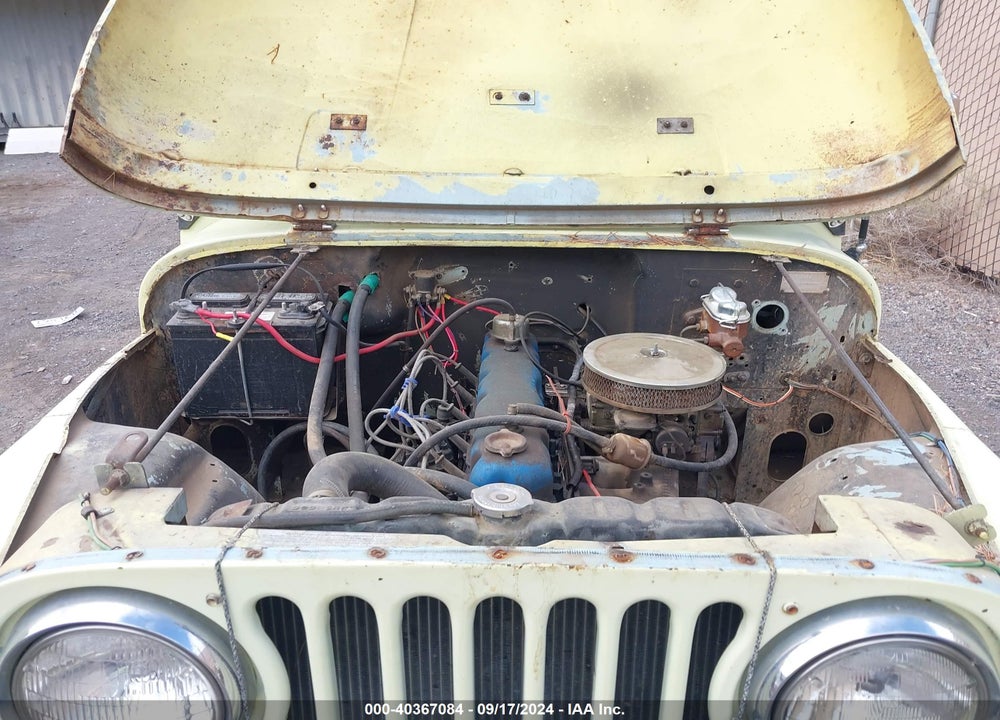 1972 WILLYS JEEP VIN: J2F835TE30632