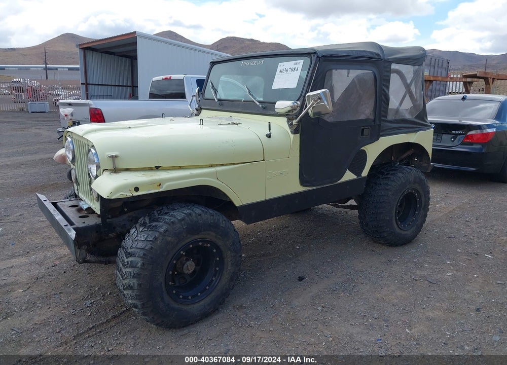 1972 WILLYS JEEP VIN: J2F835TE30632