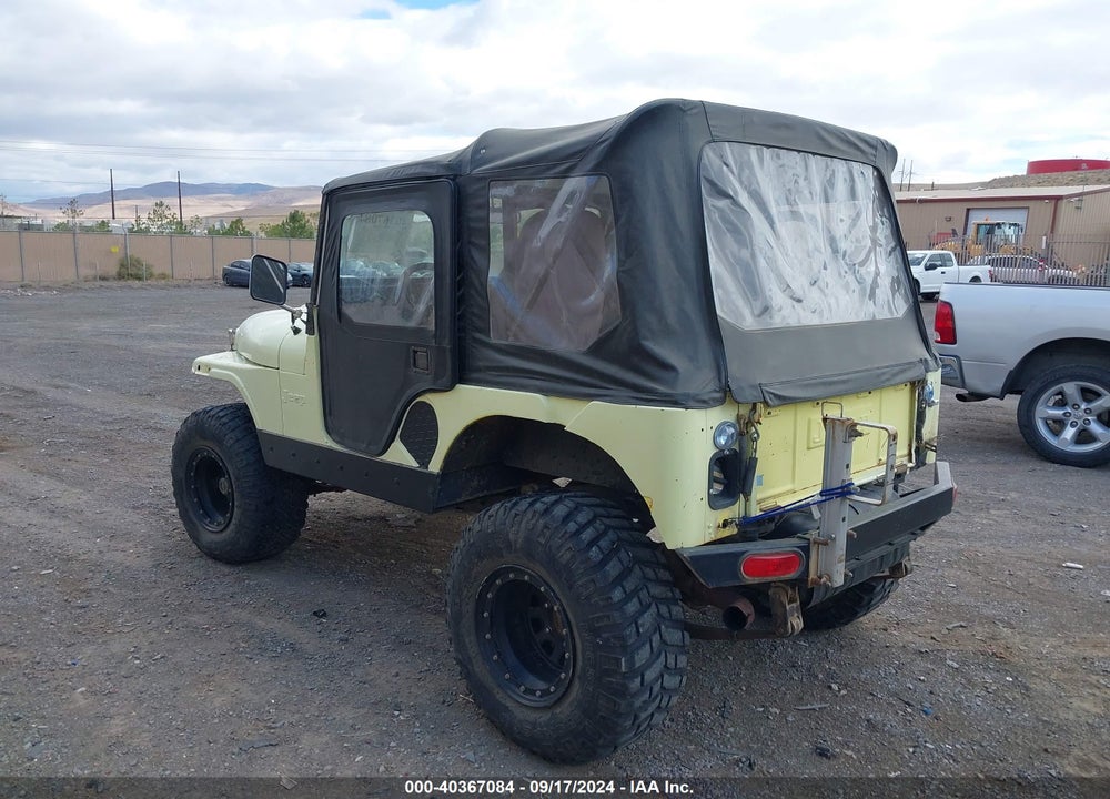 1972 WILLYS JEEP VIN: J2F835TE30632
