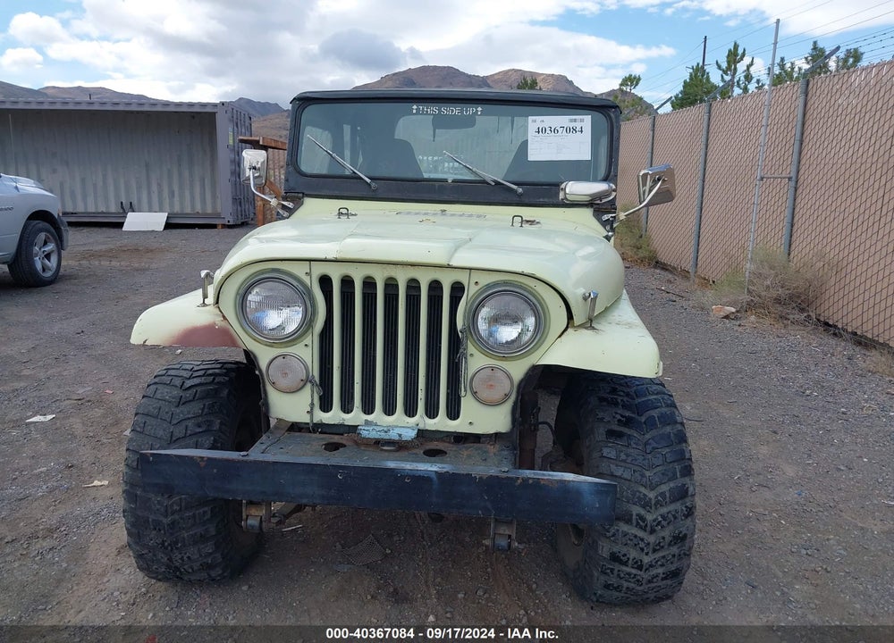 1972 WILLYS JEEP VIN: J2F835TE30632