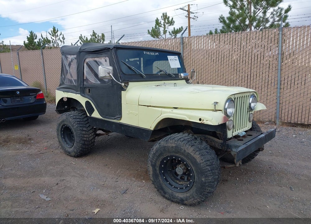 1972 WILLYS JEEP VIN: J2F835TE30632
