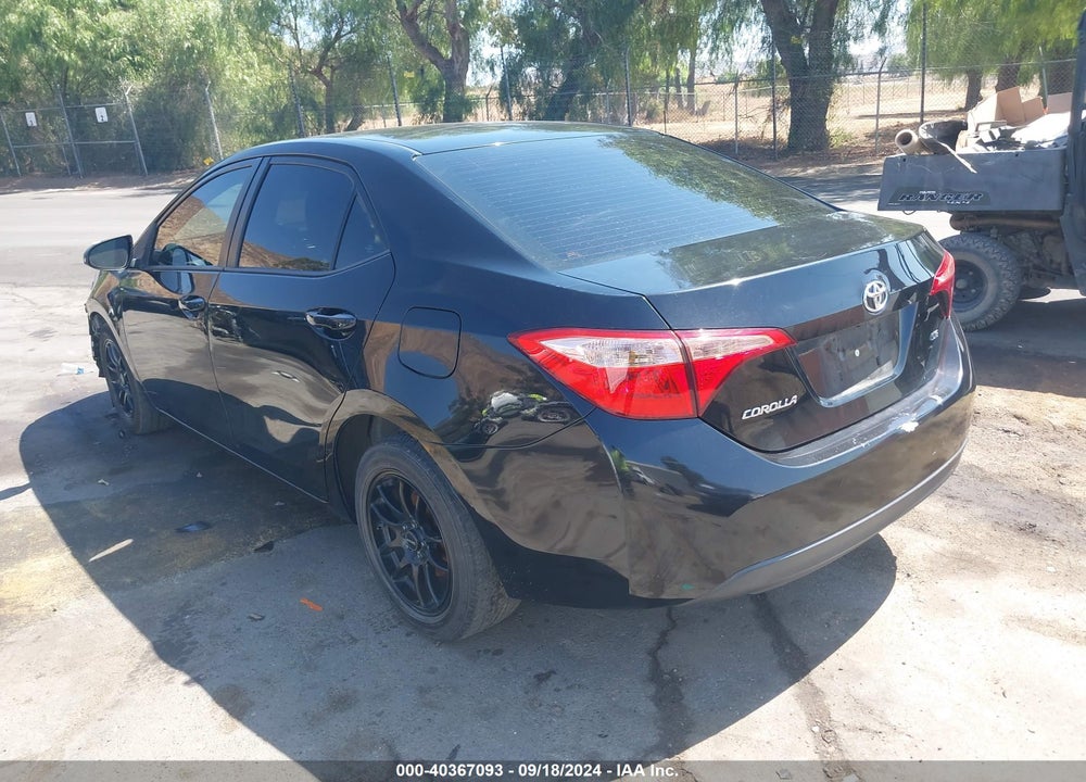 2017 TOYOTA COROLLA L/LE/XLE/SE/XSE VIN: 2T1BURHE2HC811284