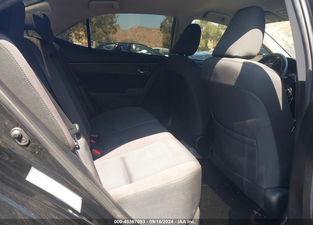2017 TOYOTA COROLLA L/LE/XLE/SE/XSE VIN: 2T1BURHE2HC811284