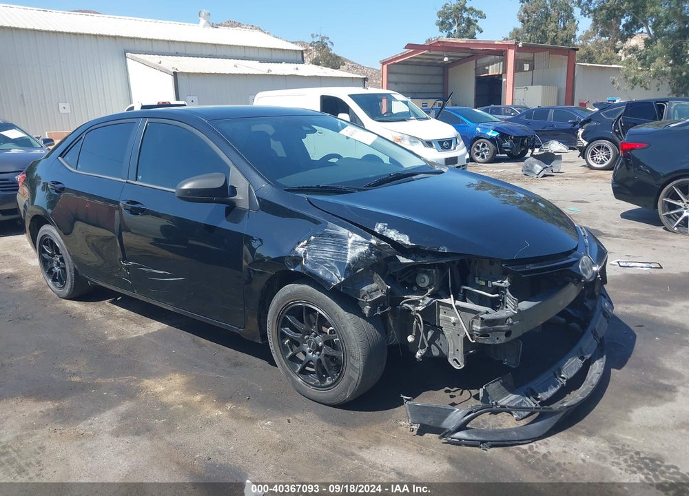 2017 TOYOTA COROLLA L/LE/XLE/SE/XSE VIN: 2T1BURHE2HC811284