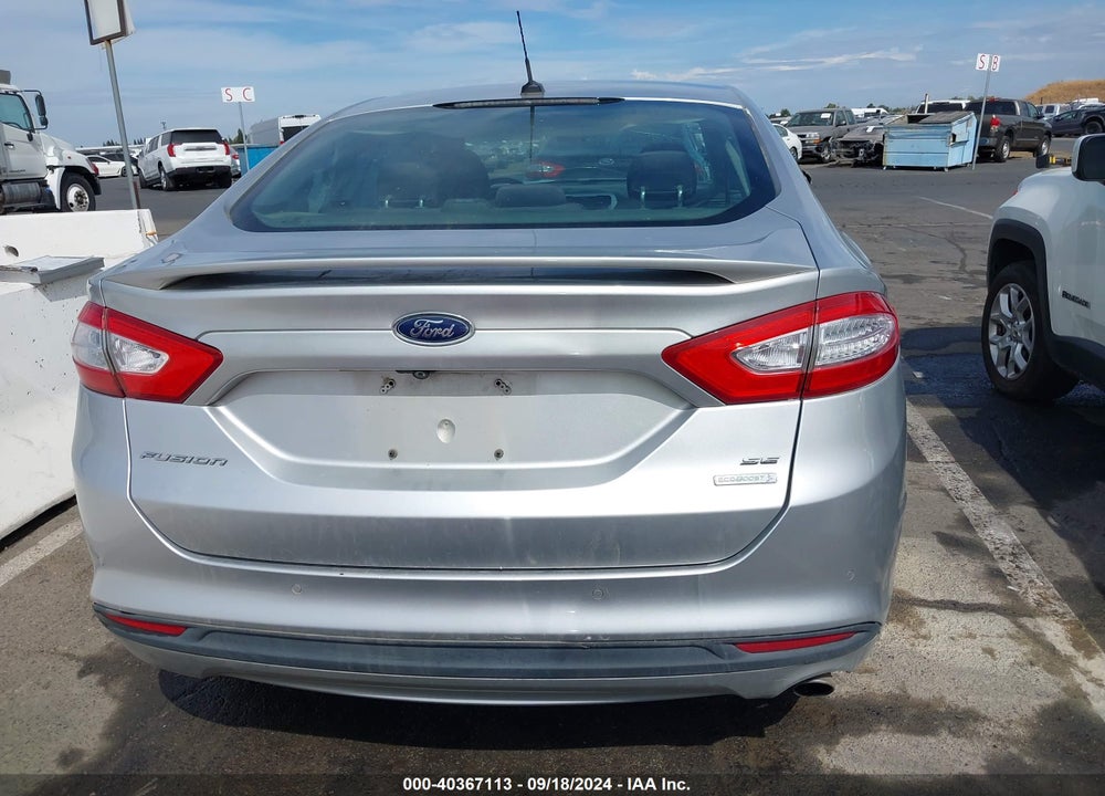 2013 FORD FUSION SE VIN: 3FA6P0HR5DR344640