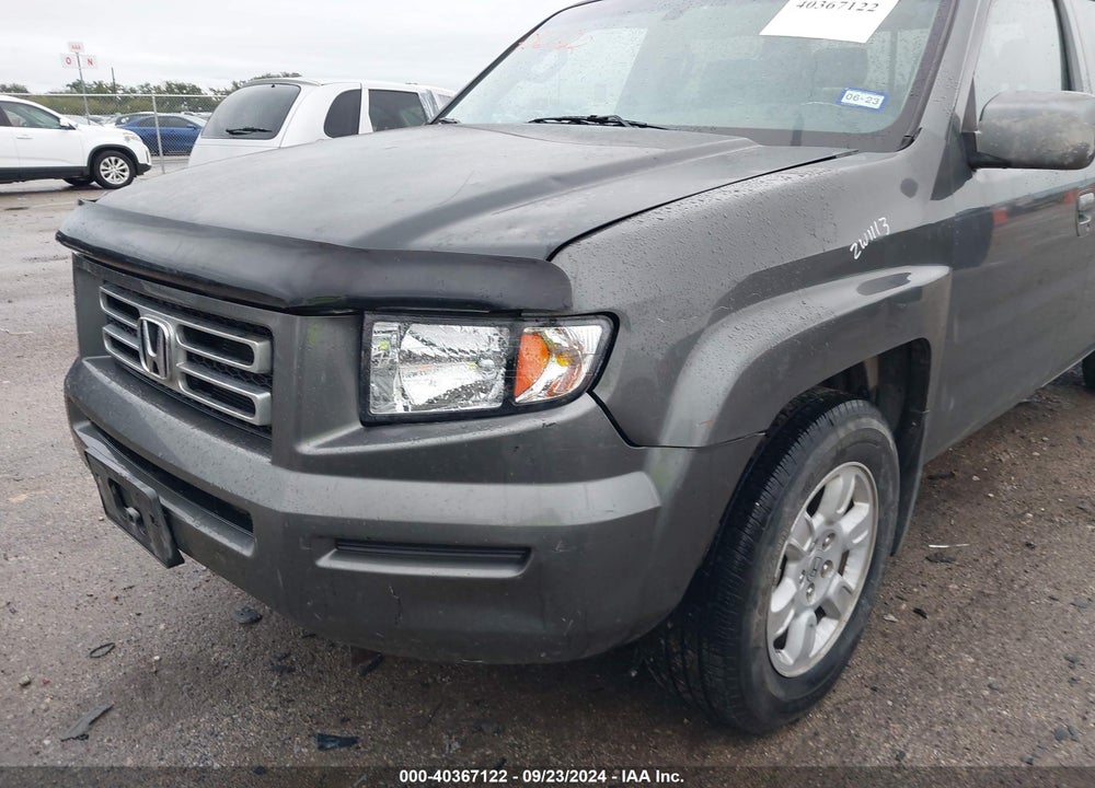 2007 HONDA RIDGELINE RTS VIN: 2HJYK16407H507575
