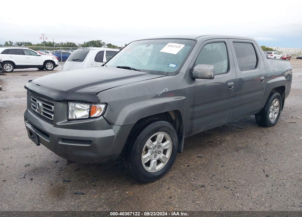 2007 HONDA RIDGELINE RTS VIN: 2HJYK16407H507575