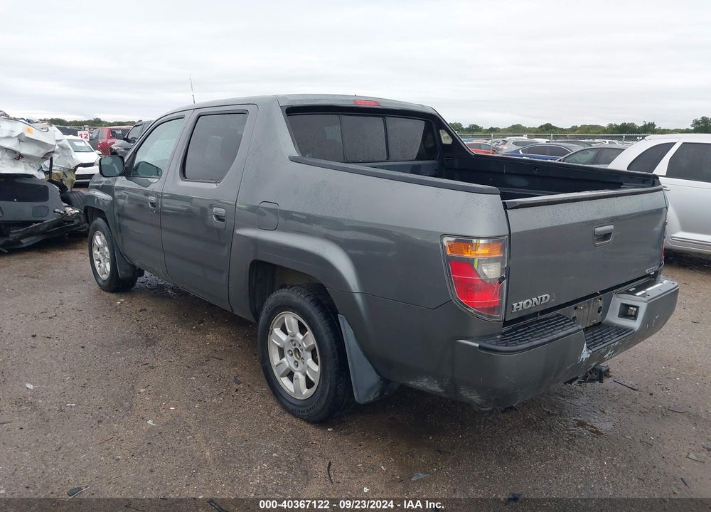 2007 HONDA RIDGELINE RTS VIN: 2HJYK16407H507575