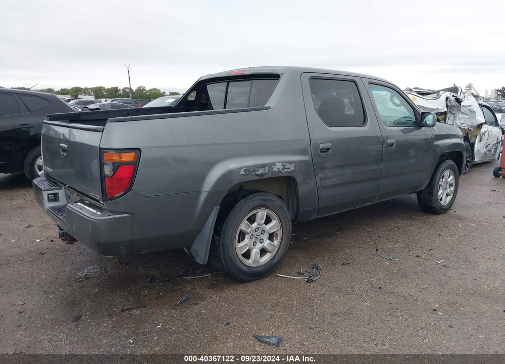 2007 HONDA RIDGELINE RTS VIN: 2HJYK16407H507575