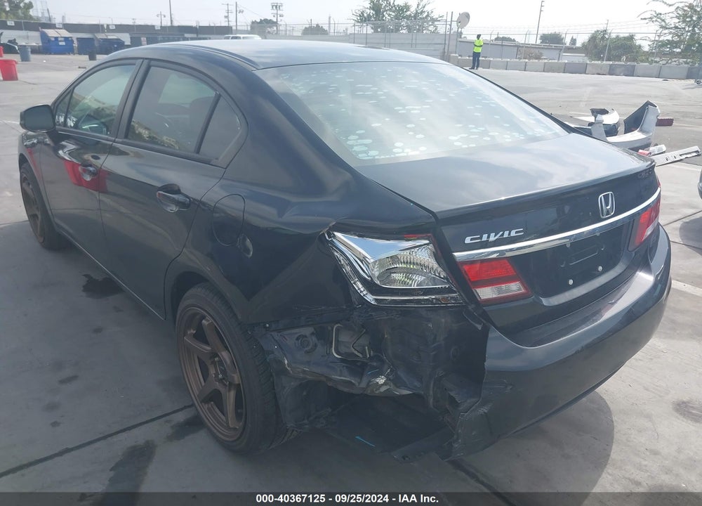 2013 HONDA CIVIC LX VIN: 19XFB2E5XDE031807