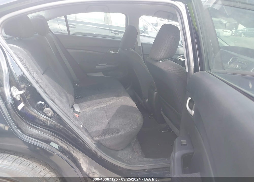 2013 HONDA CIVIC LX VIN: 19XFB2E5XDE031807