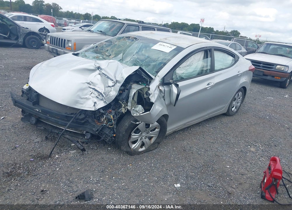 2016 HYUNDAI ELANTRA SE VIN: 5NPDH4AEXGH693992