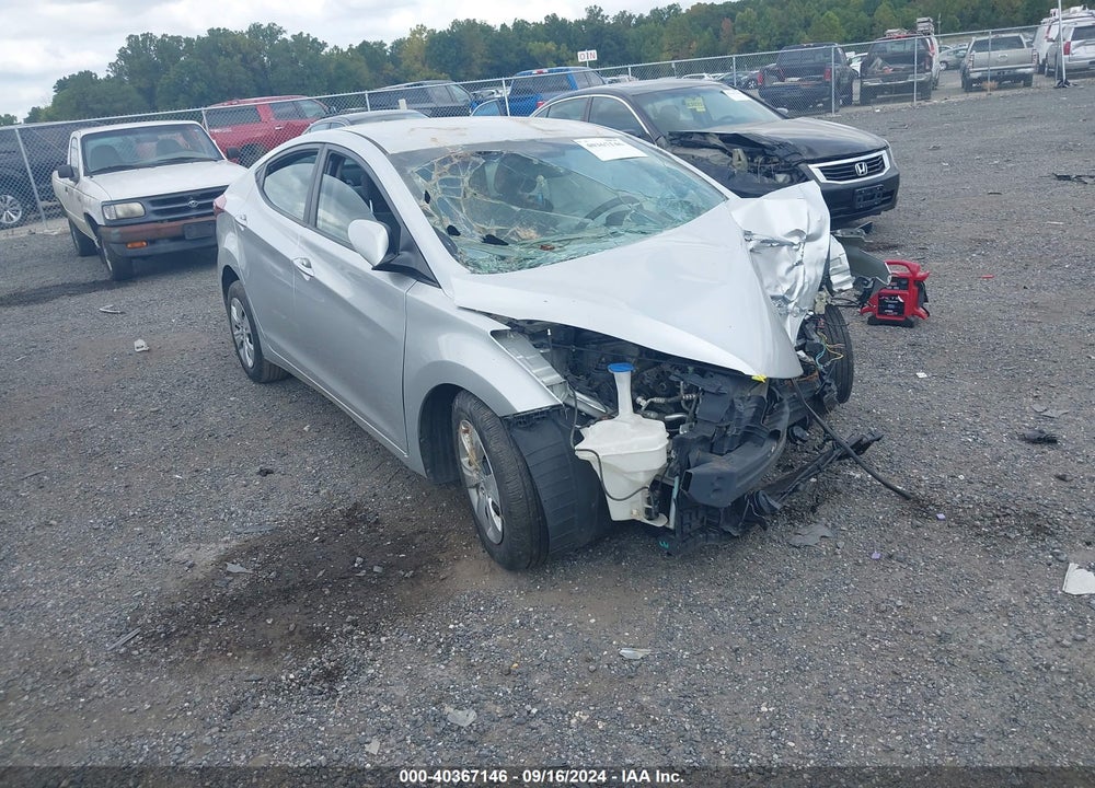 2016 HYUNDAI ELANTRA SE VIN: 5NPDH4AEXGH693992