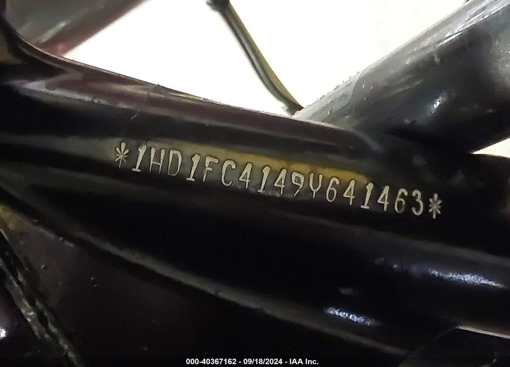 2009 HARLEY-DAVIDSON FLHTCU VIN: 1HD1FC4149Y641463