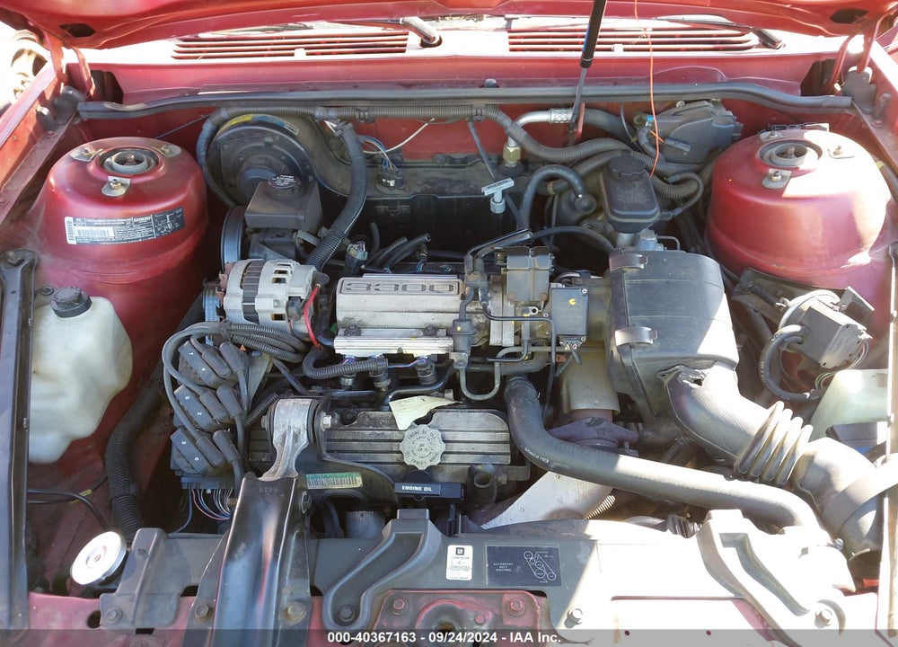 1991 BUICK CENTURY LIMITED VIN: 3G4AL54N7MS605660