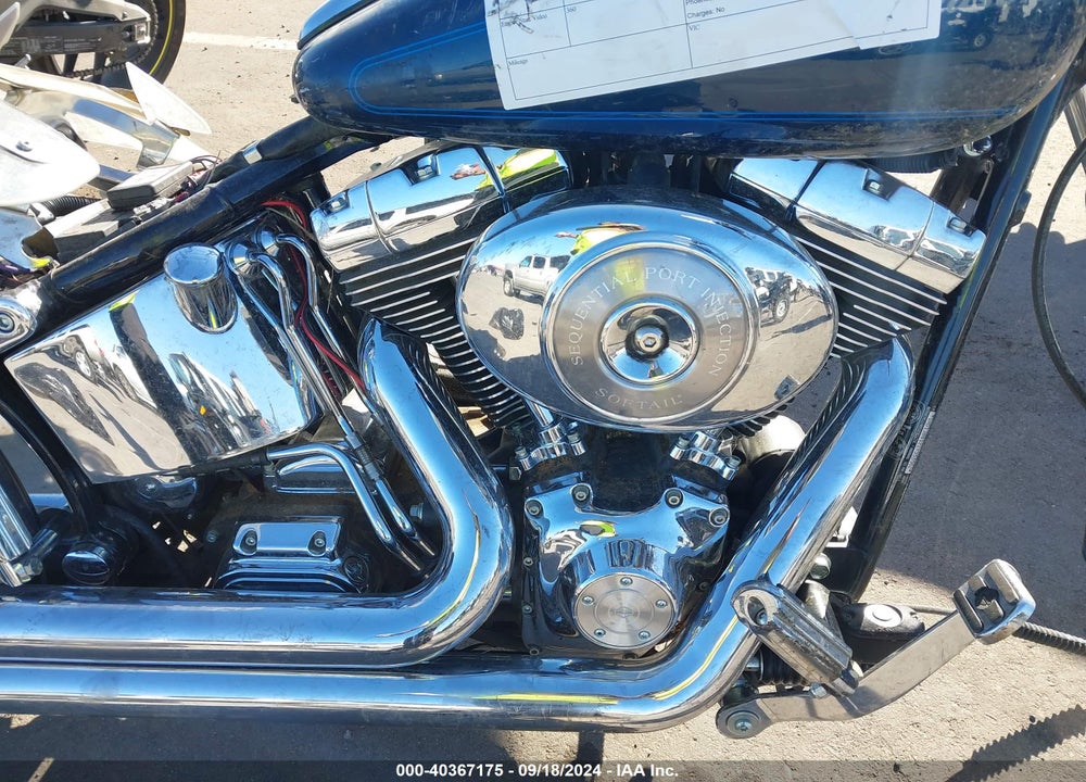 2001 HARLEY-DAVIDSON FXSTDI VIN: 1HD1JBB121Y053562