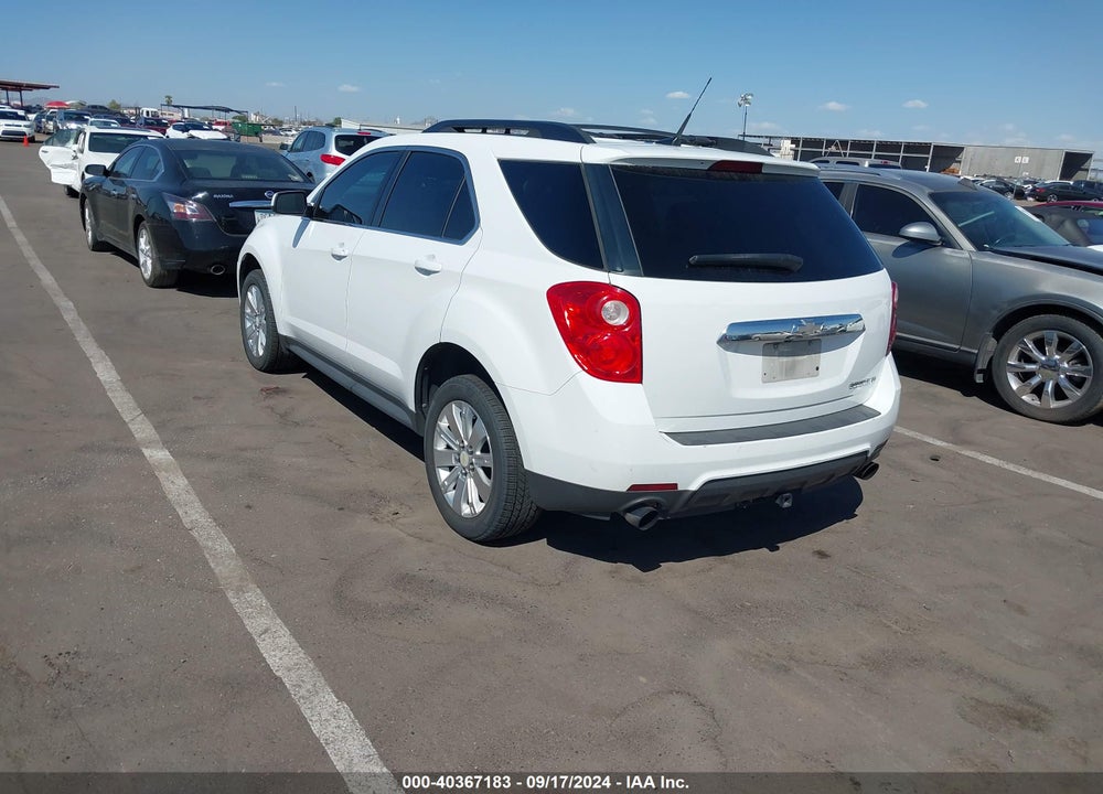 2011 CHEVROLET EQUINOX 2LT VIN: 2CNFLPE52B6312065