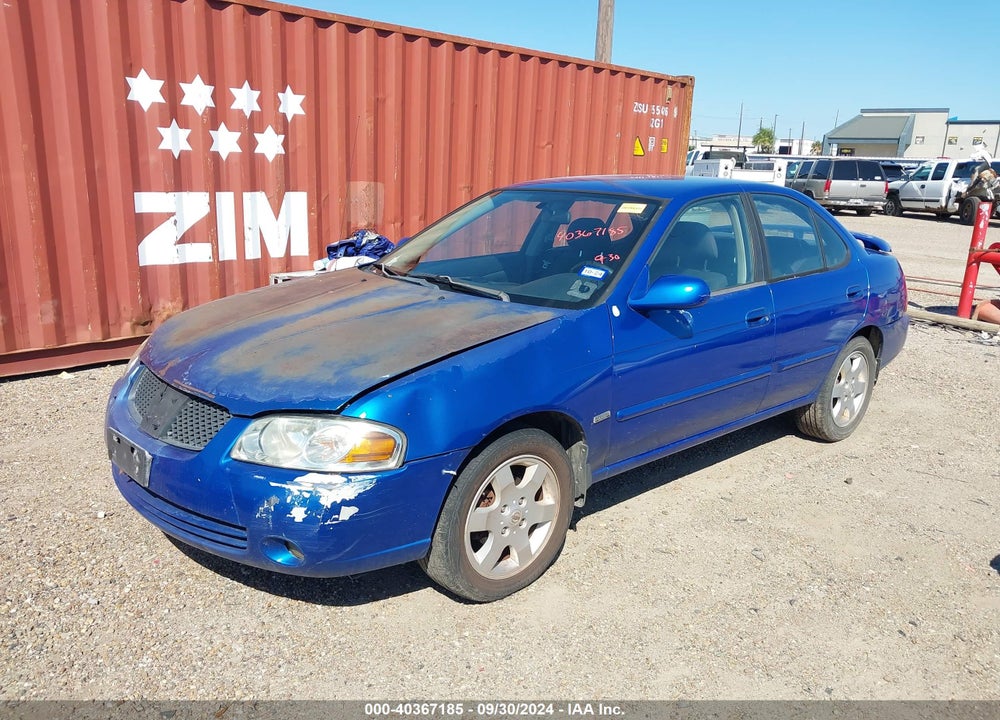 2006 NISSAN SENTRA 1.8S VIN: 3N1CB51D26L612639