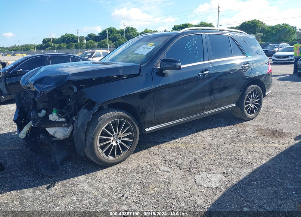 2015 MERCEDES-BENZ ML 350 VIN: 4JGDA5JB5FA549915