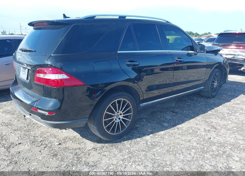 2015 MERCEDES-BENZ ML 350 VIN: 4JGDA5JB5FA549915
