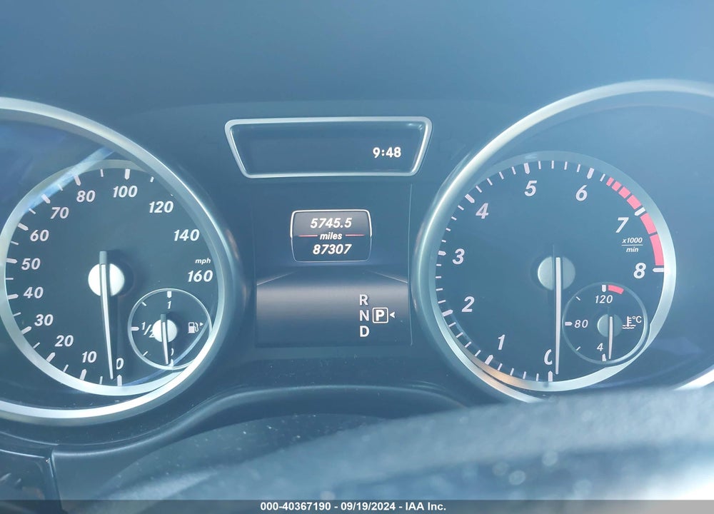 2015 MERCEDES-BENZ ML 350 VIN: 4JGDA5JB5FA549915