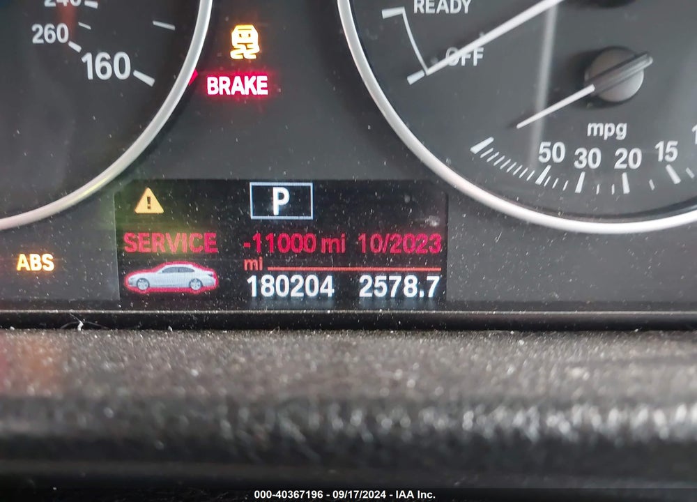 2015 BMW 320I VIN: WBA3B1C56FK137409