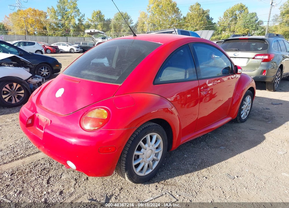 2005 VOLKSWAGEN NEW BEETLE GLS TDI VIN: 3VWCR31C85M407157